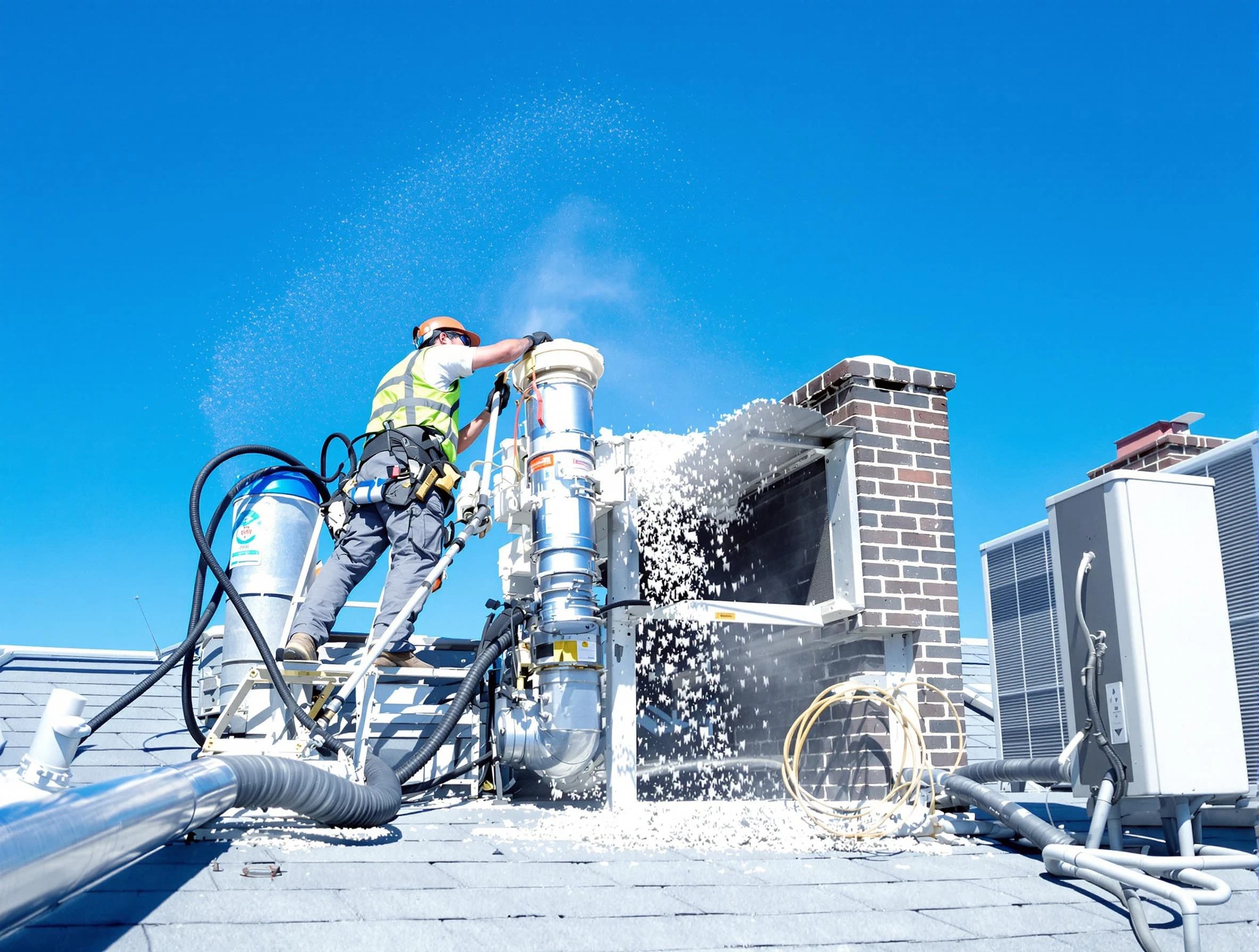 Expert roof dryer vent cleaning by Canton Dryer Vent Cleaning in Canton