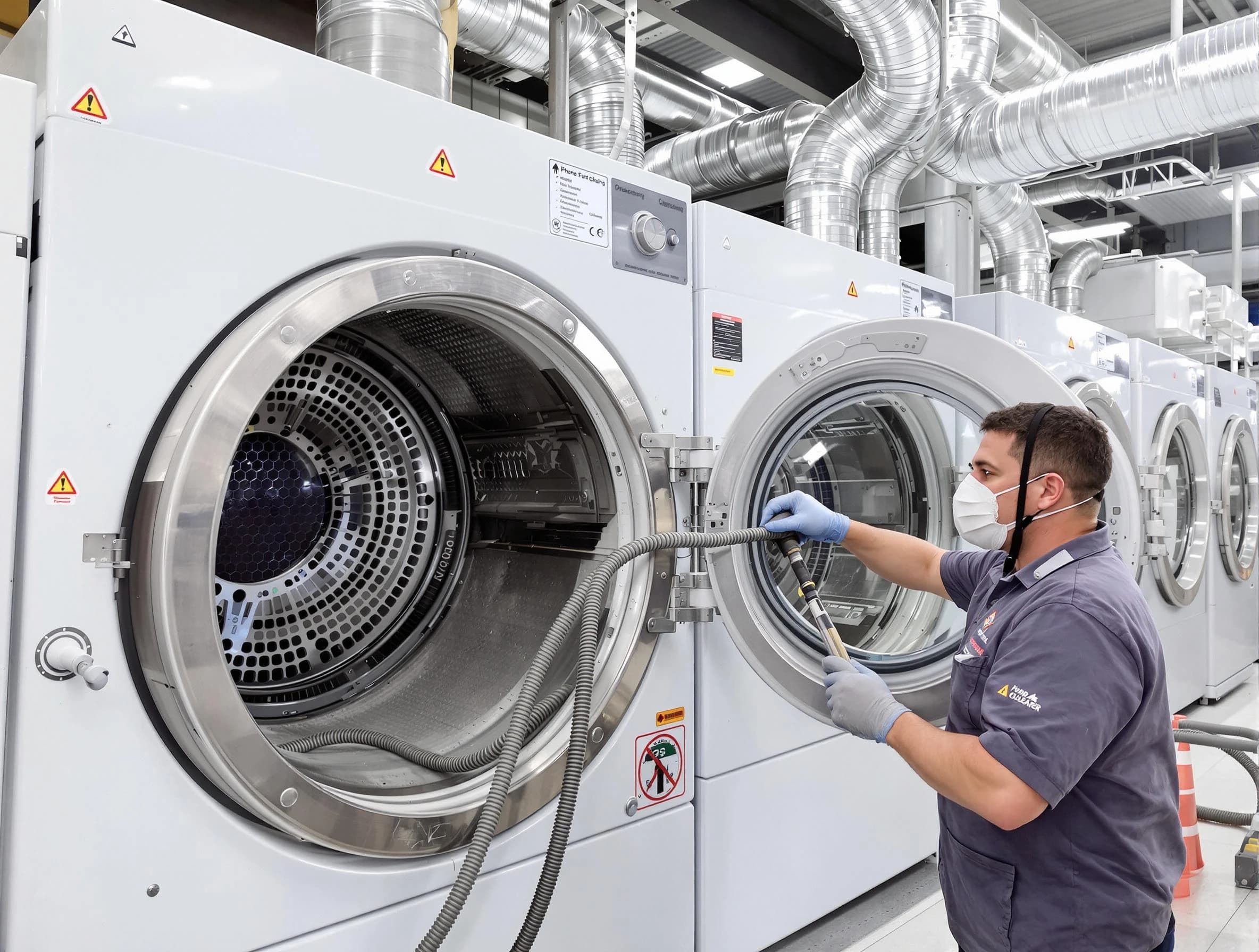 Industrial-grade dryer vent cleaning by Canton Dryer Vent Cleaning in Canton