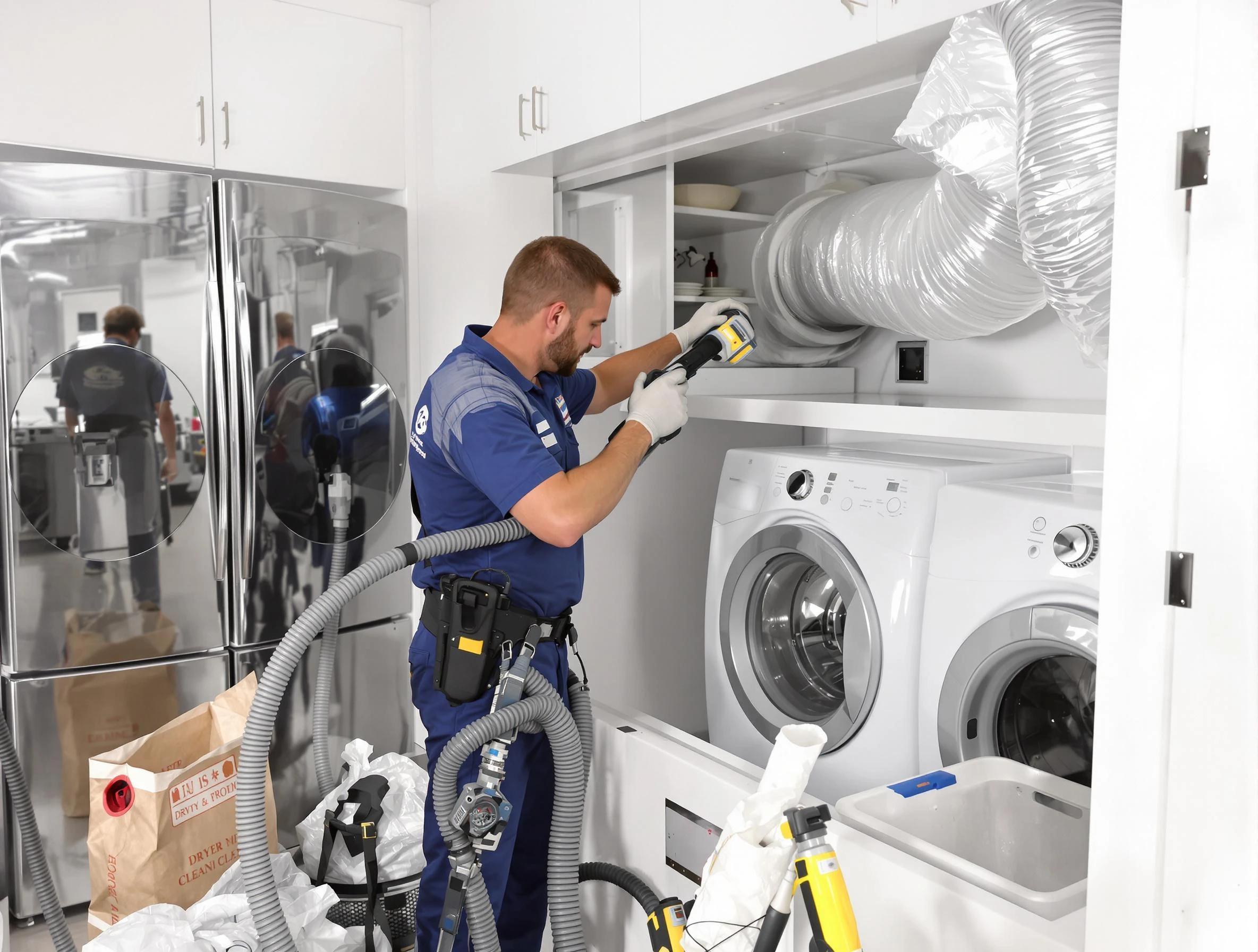 Professional duct cleaning by Canton Dryer Vent Cleaning in Canton