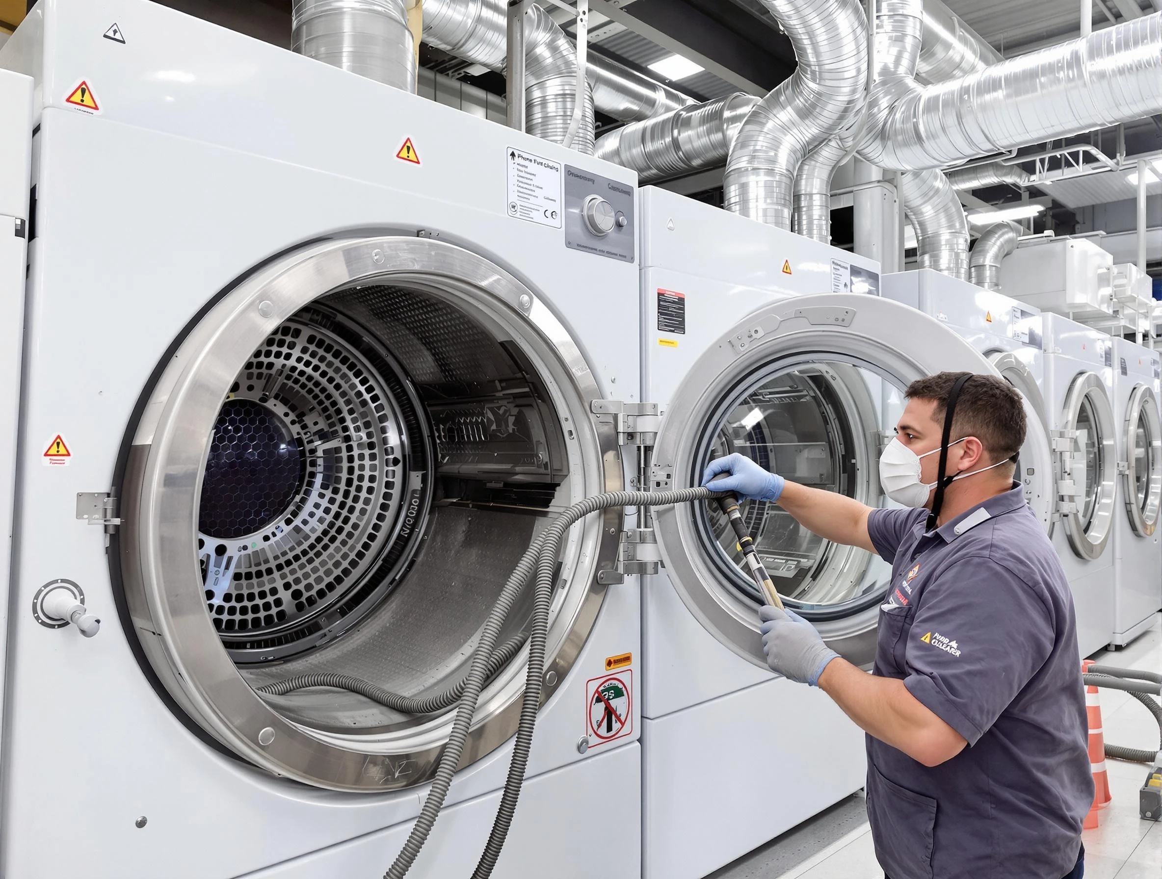 Industrial-grade dryer vent cleaning by Canton Dryer Vent Cleaning in Canton